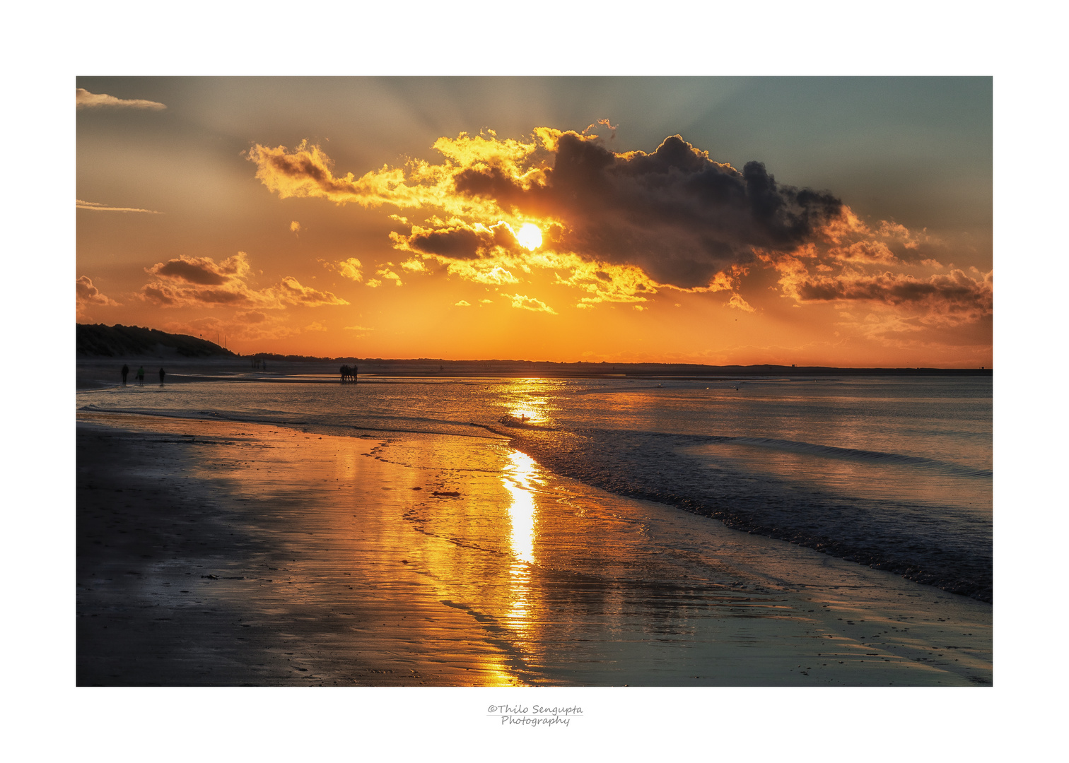 Sonnenuntergang am Meer