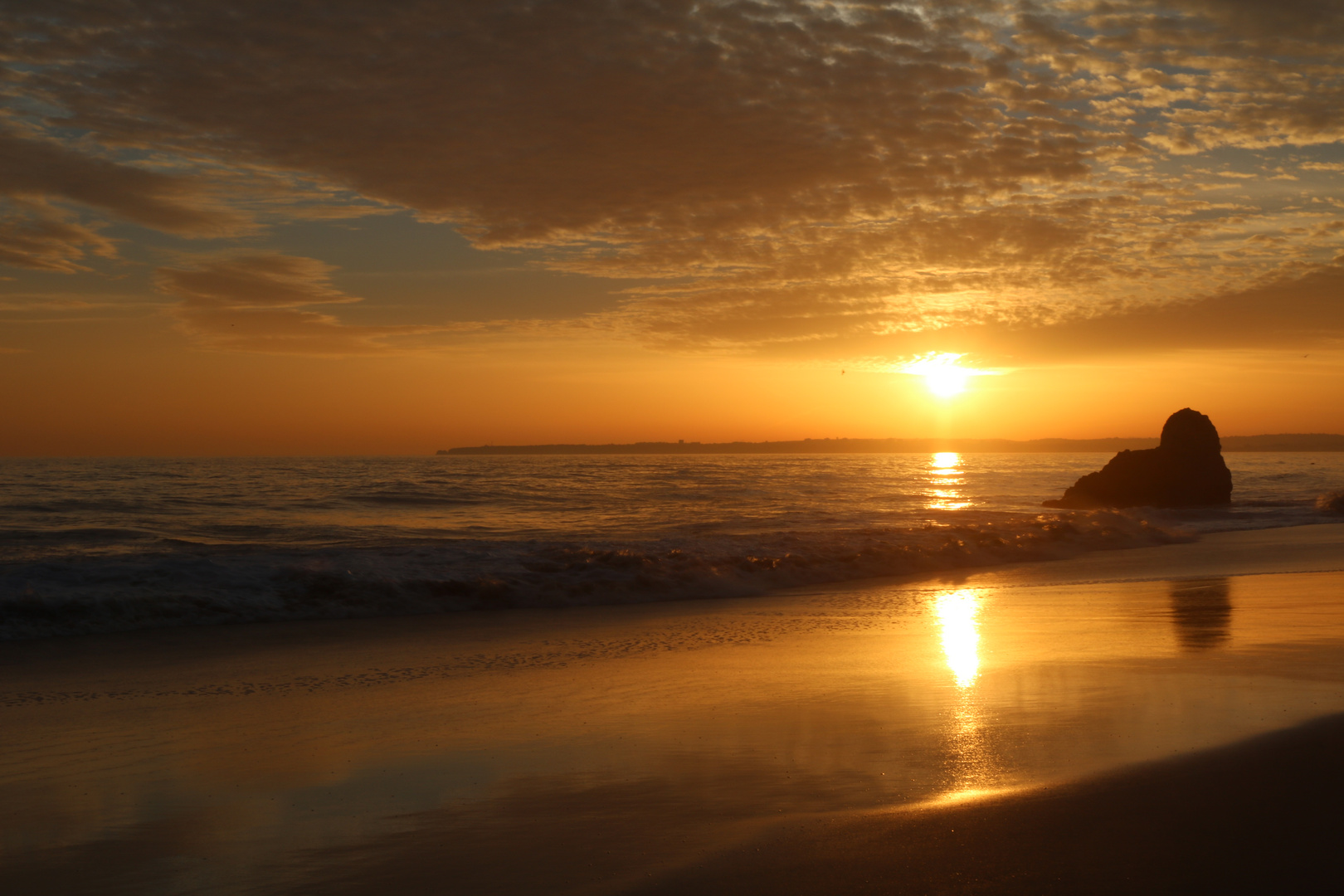 Sonnenuntergang am Meer Foto &amp; Bild sonnenaufgänge, himmel