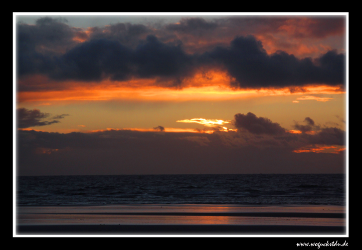 Sonnenuntergang am Meer