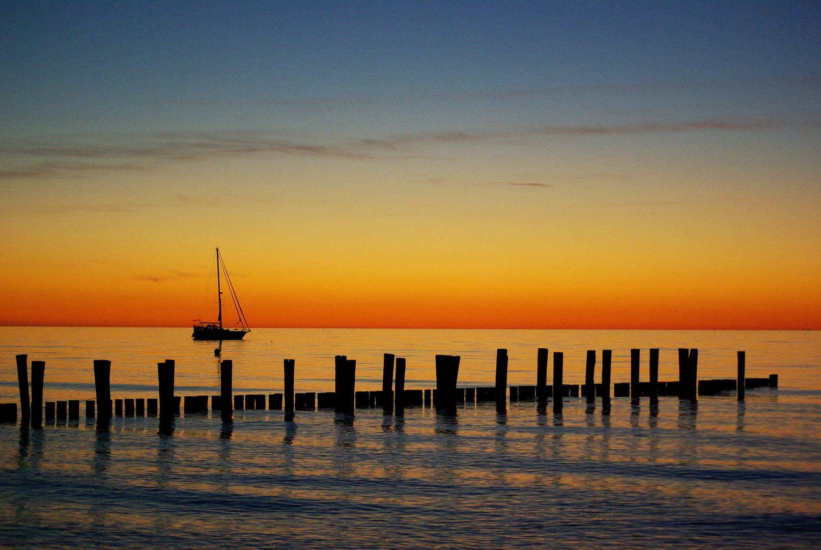 Sonnenuntergang am Meer