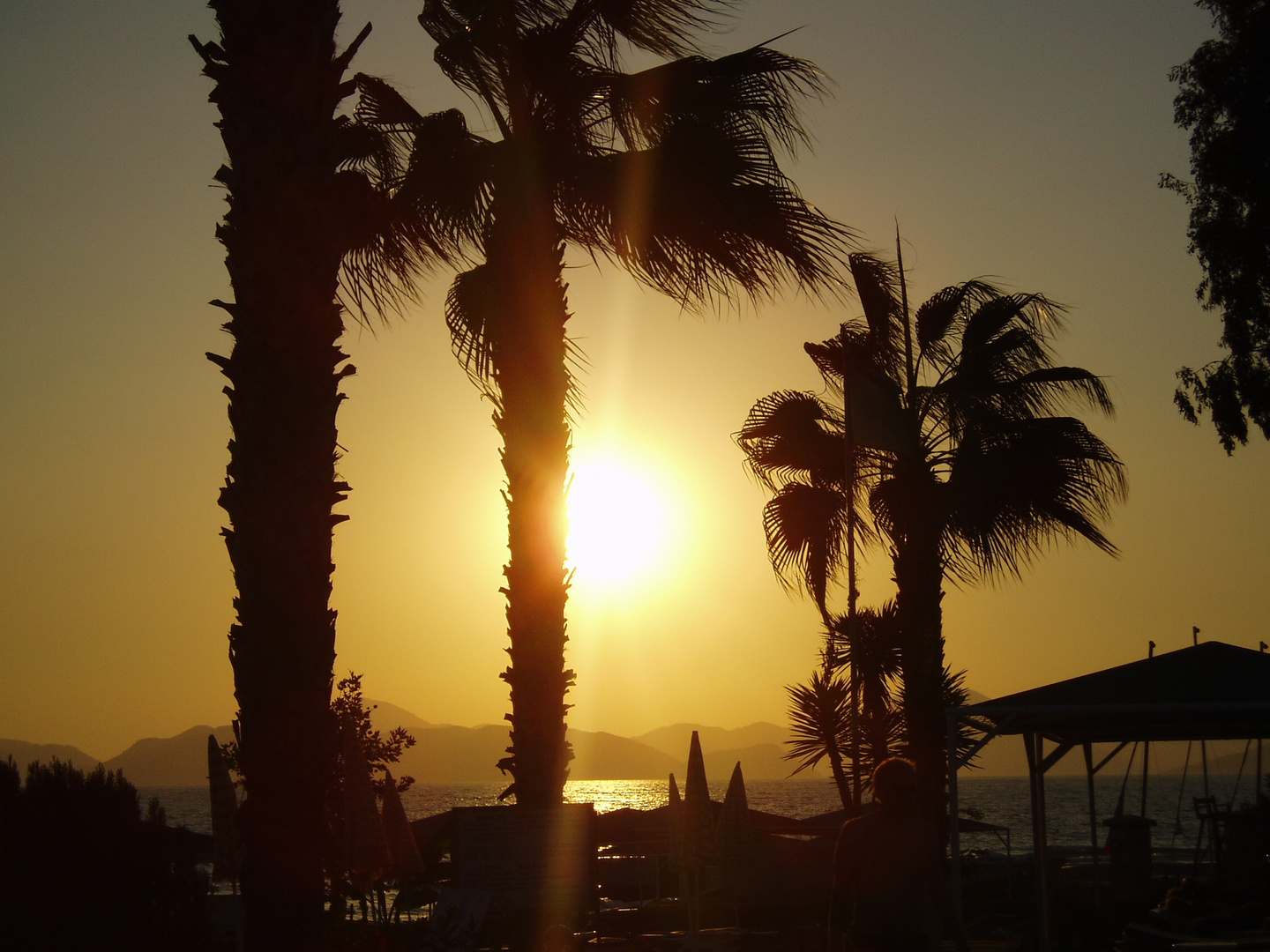 Sonnenuntergang am Meer