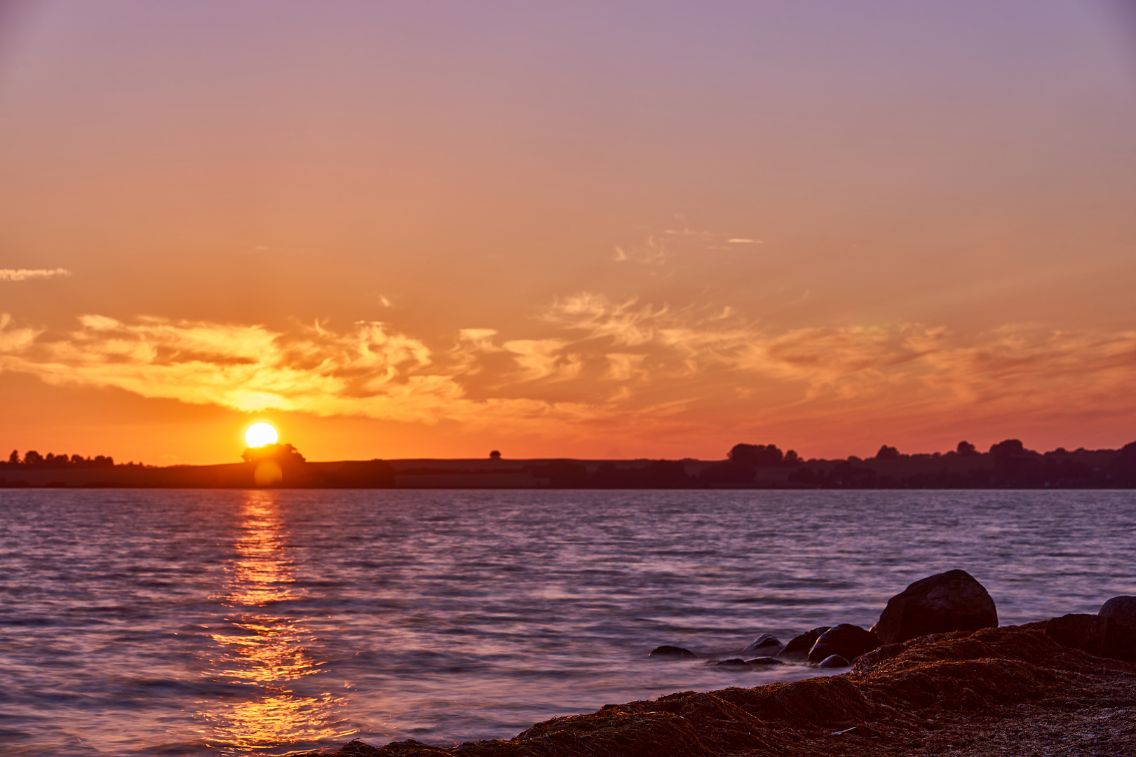 Sonnenuntergang am Meer