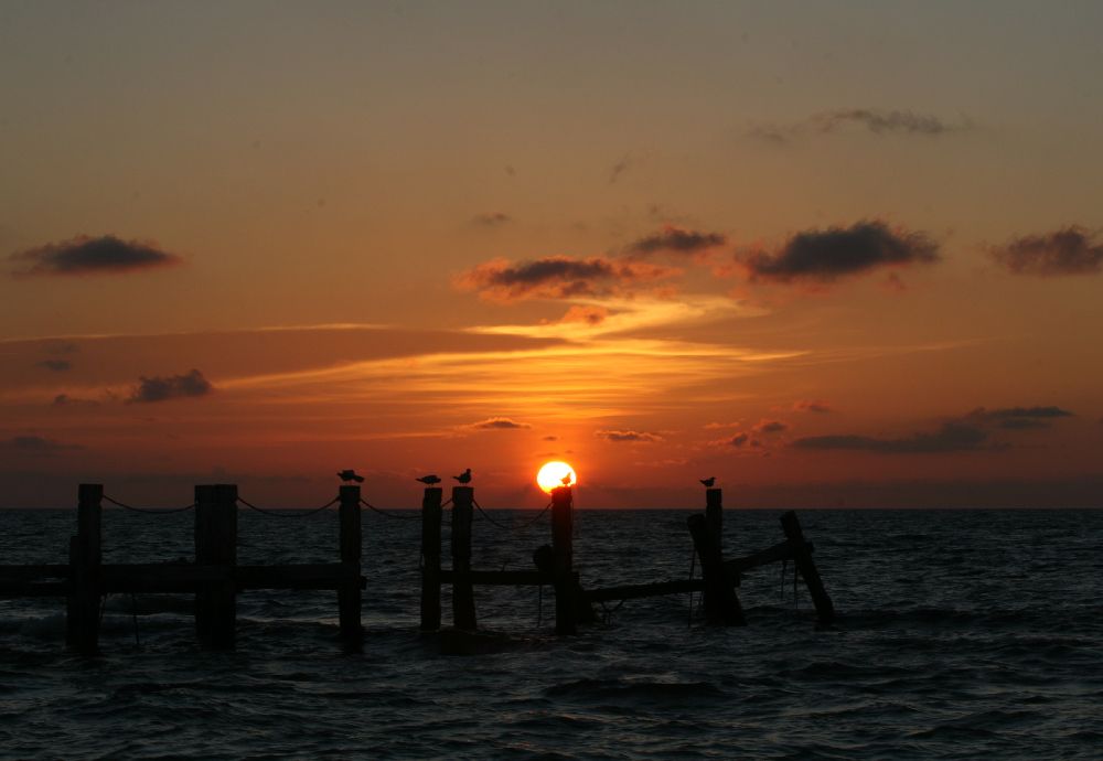 Sonnenuntergang am Meer