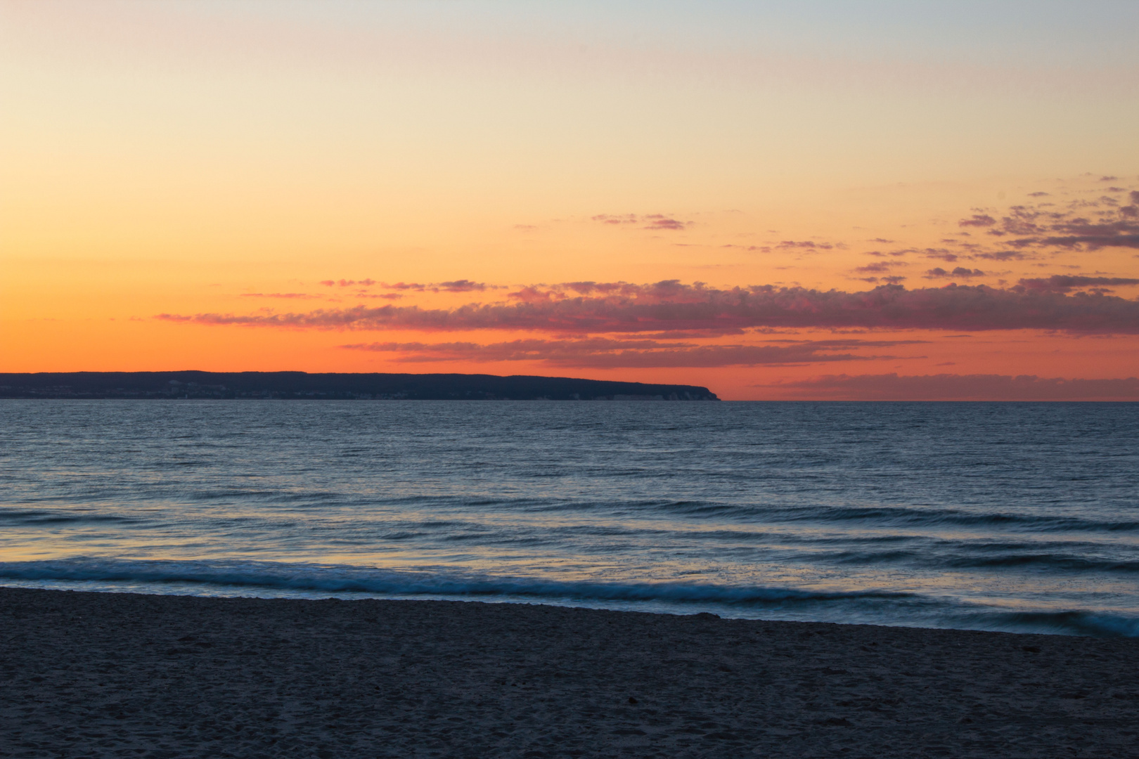 Sonnenuntergang am Meer