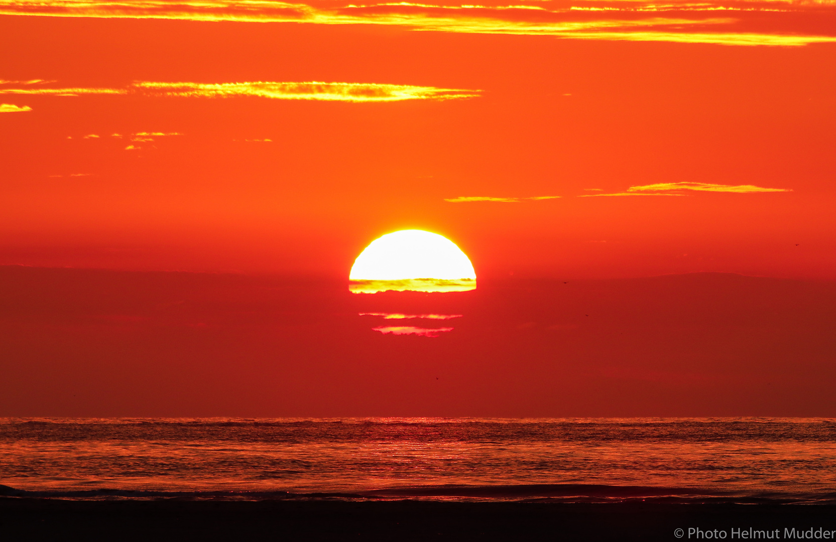 Sonnenuntergang am Meer