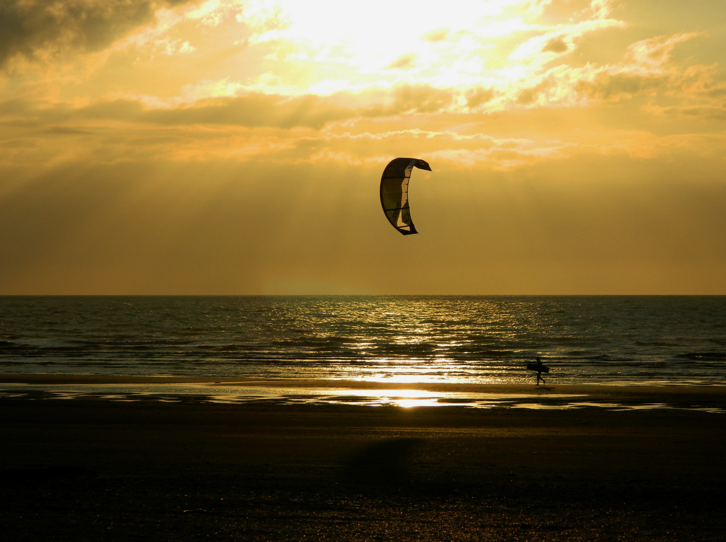 Sonnenuntergang am Meer