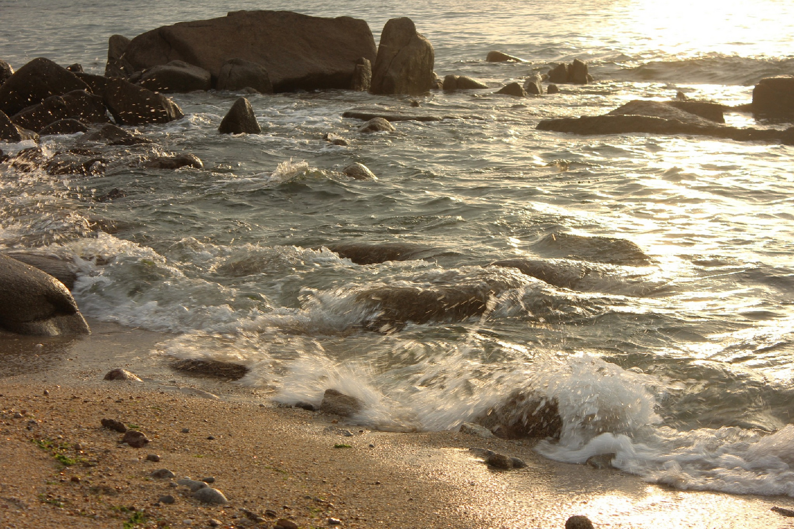 Sonnenuntergang am Meer