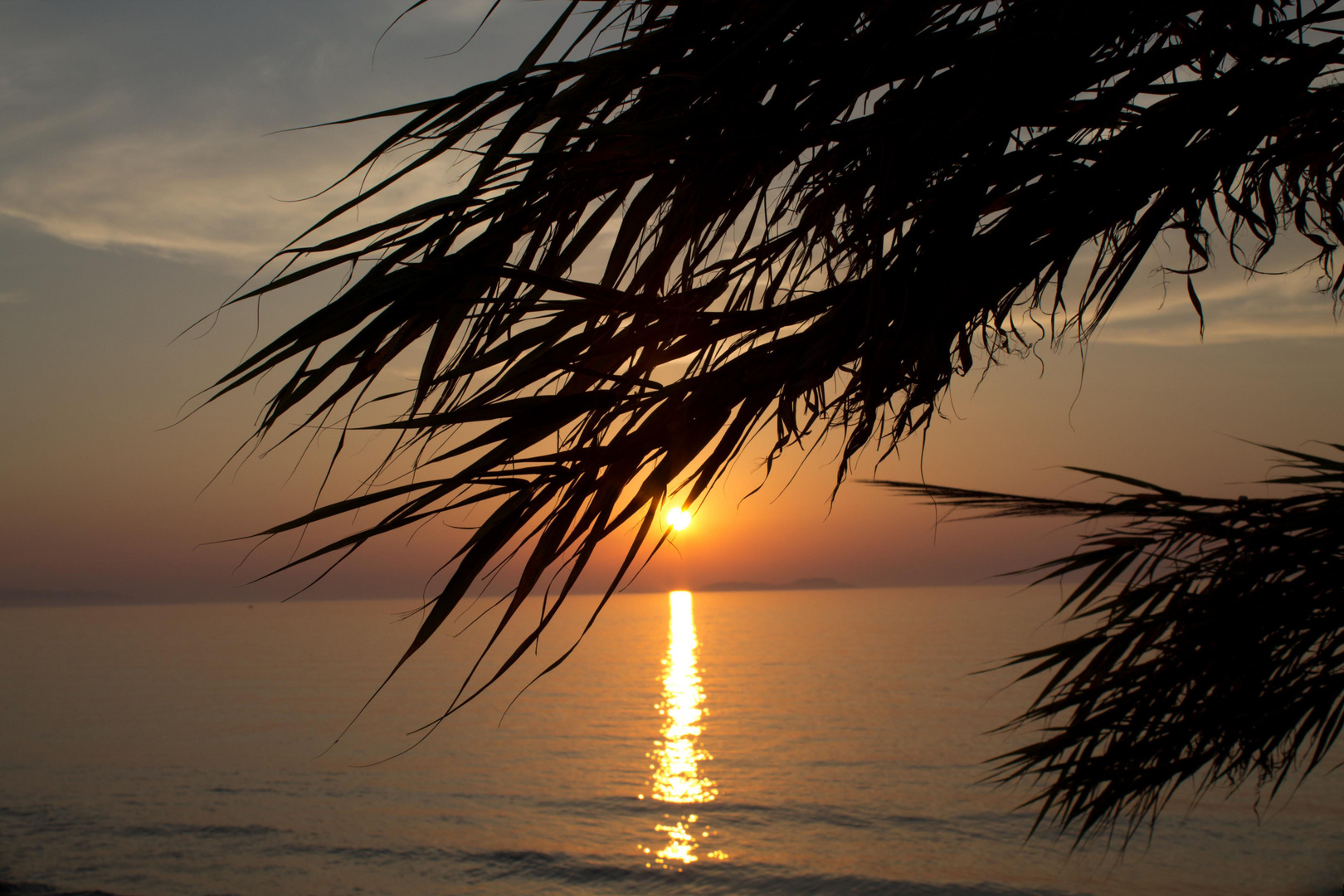 Sonnenuntergang am Meer