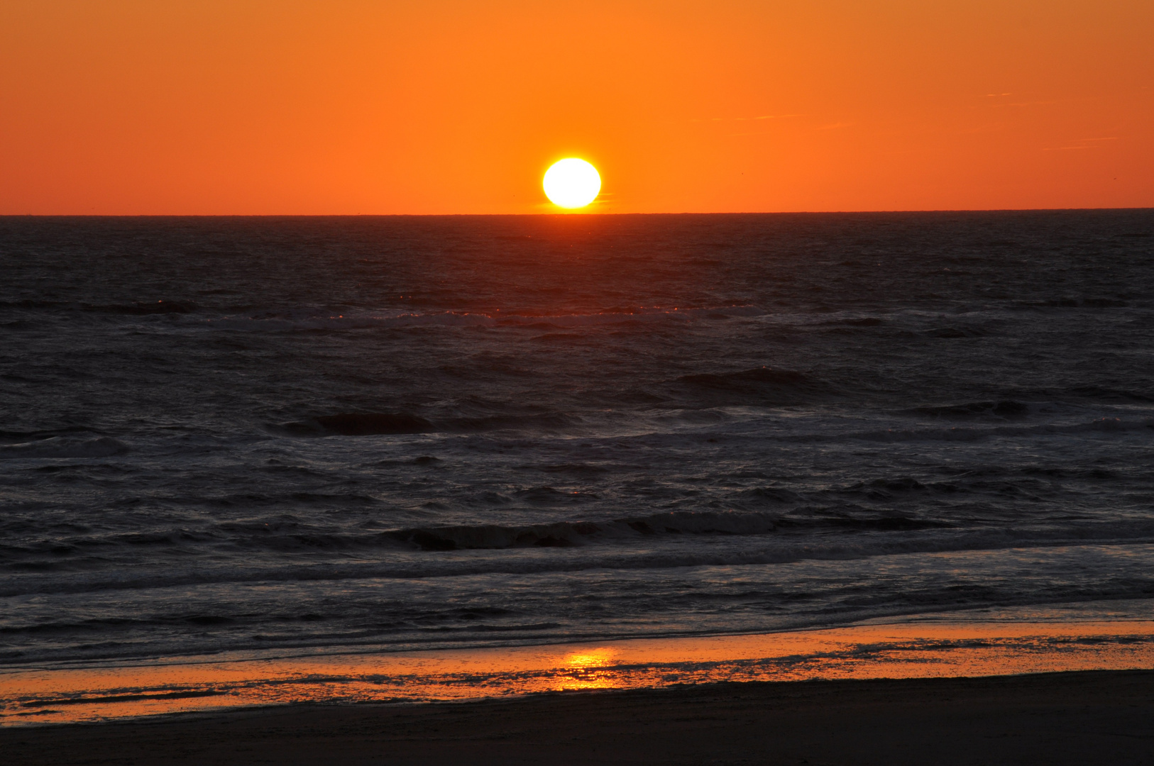 Sonnenuntergang am Meer