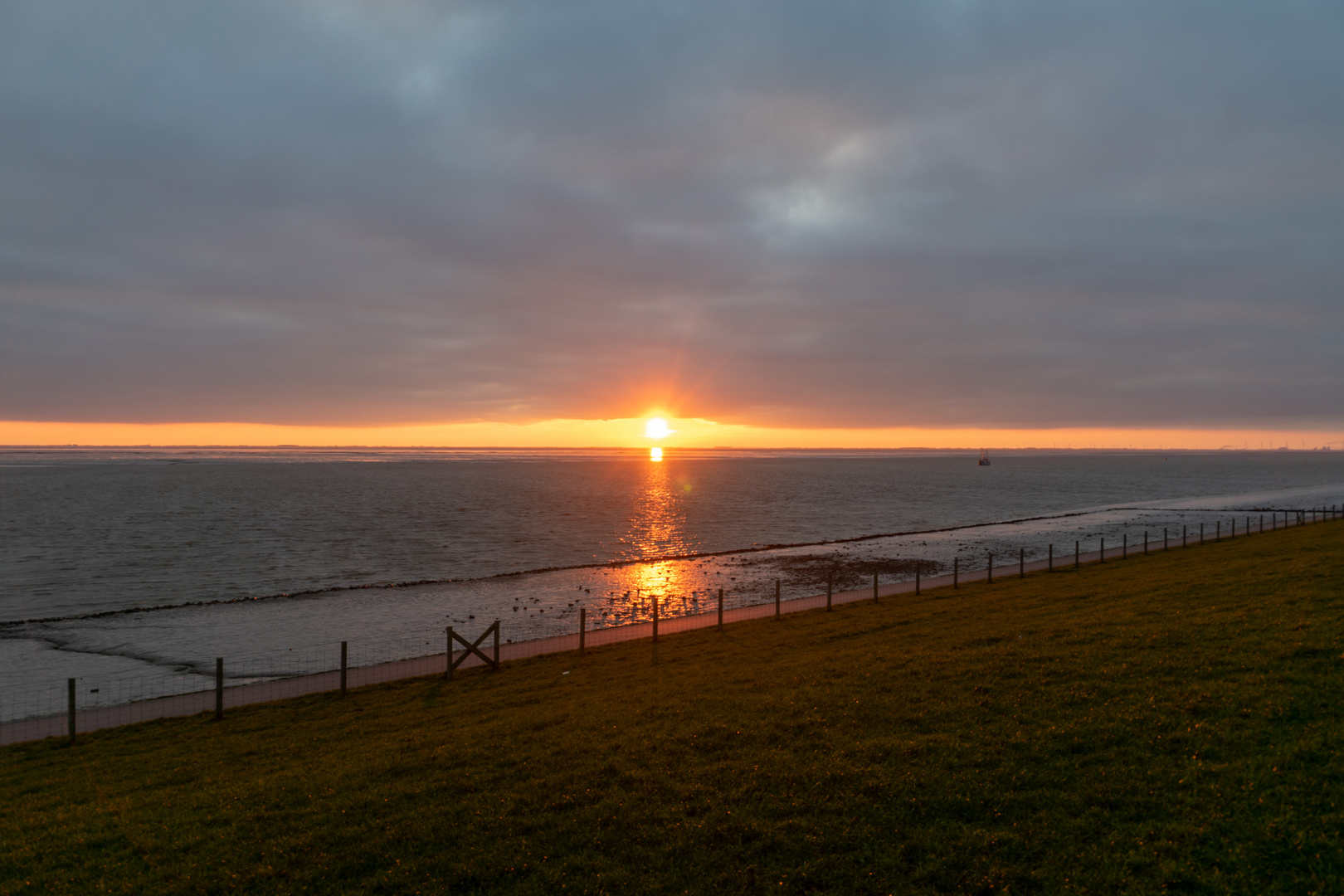 Sonnenuntergang am Meer