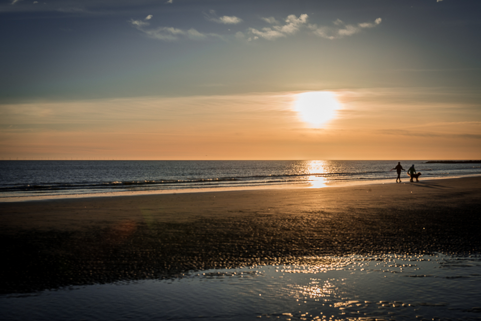 Sonnenuntergang am Meer...