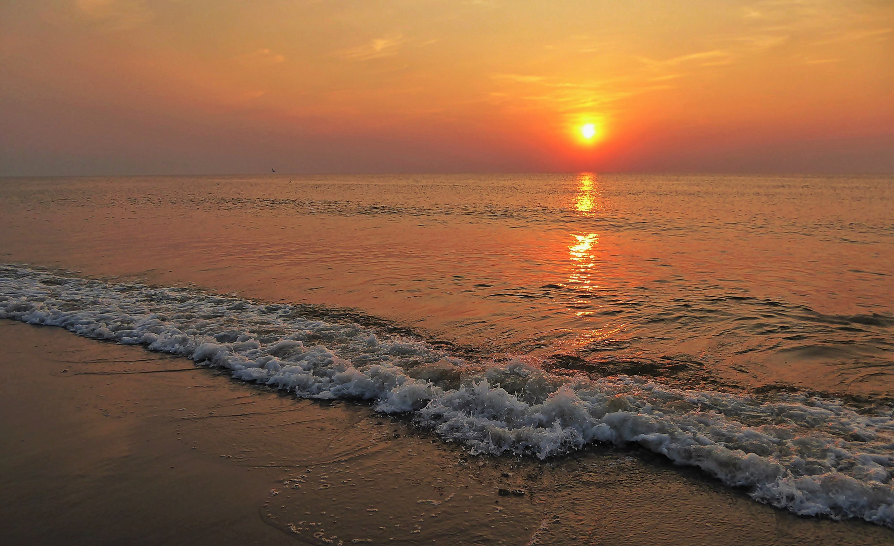 Sonnenuntergang am Meer