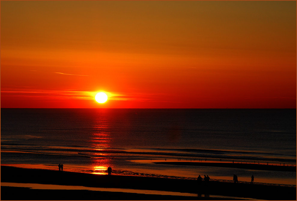 Sonnenuntergang am Meer