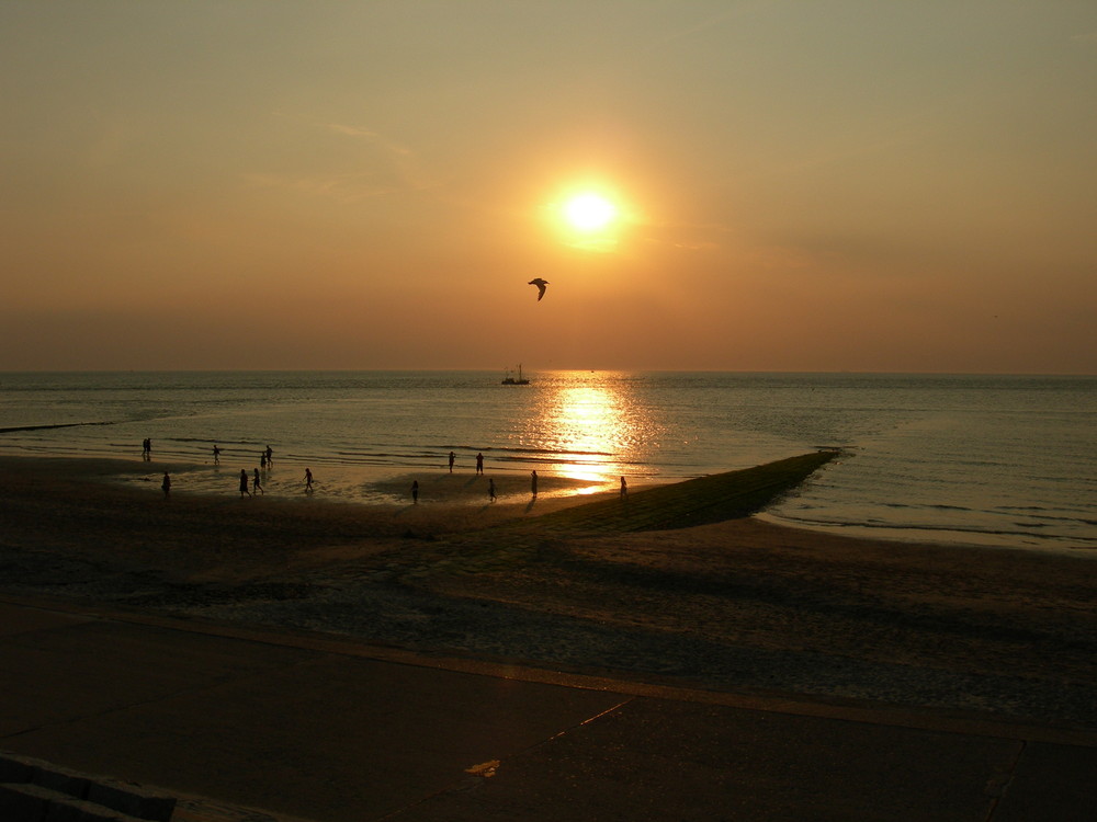 Sonnenuntergang am Meer