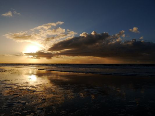Sonnenuntergang am Meer
