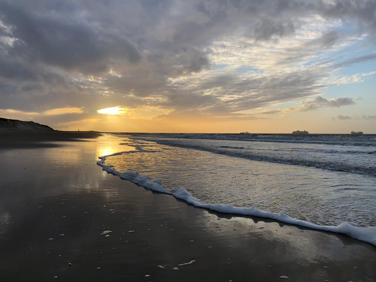 Sonnenuntergang am Meer