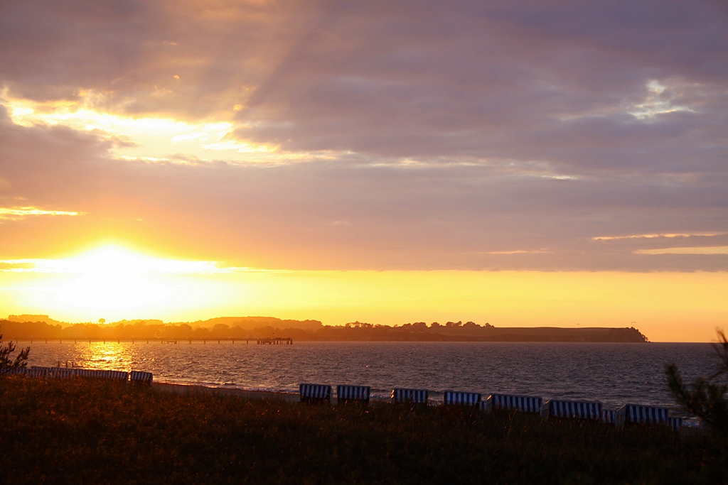 Sonnenuntergang am Meer