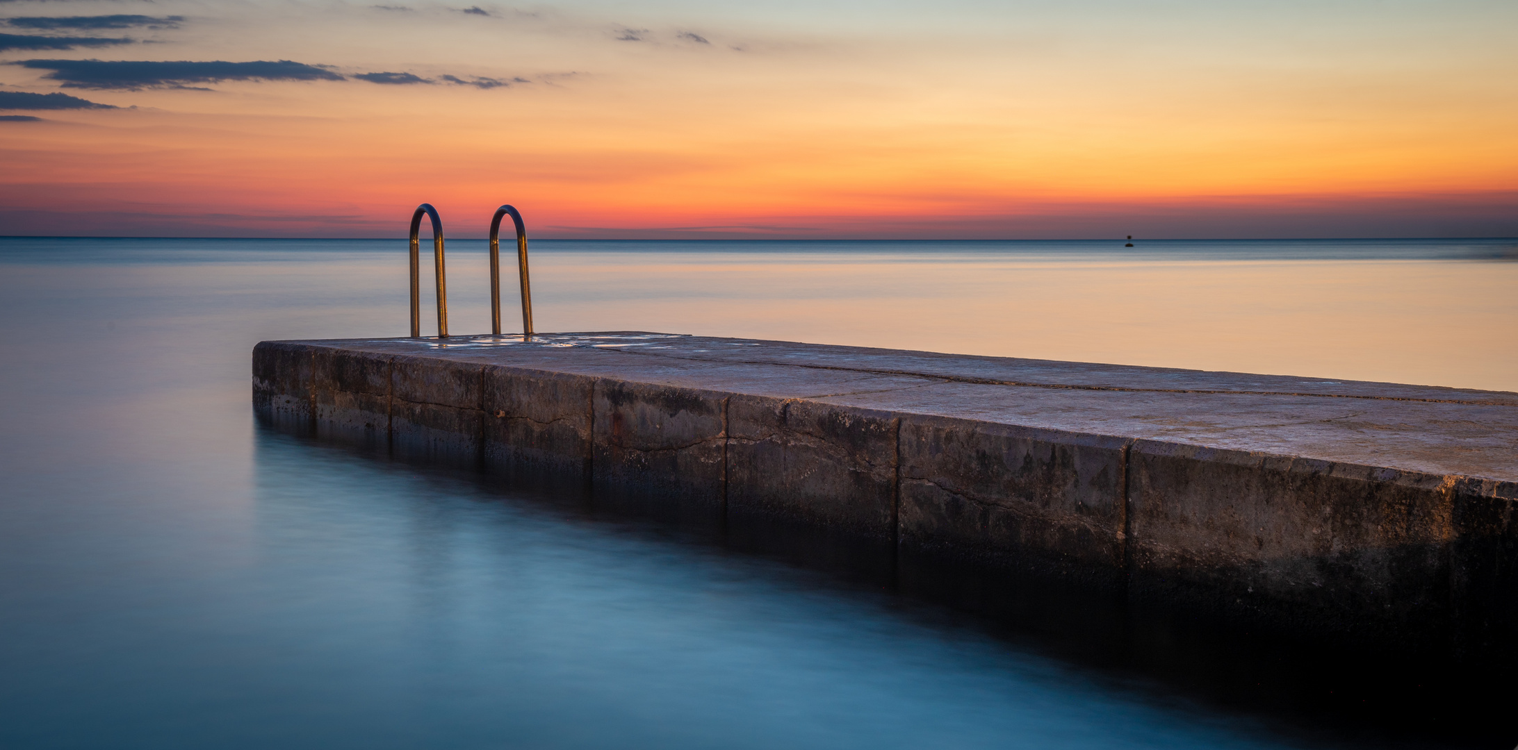 Sonnenuntergang am Meer