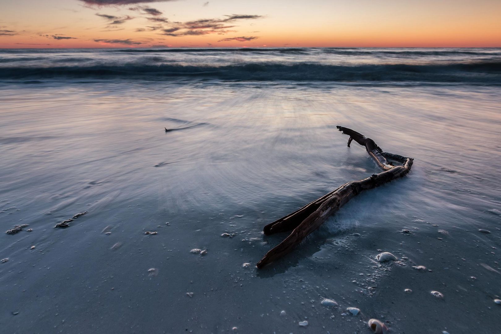 Sonnenuntergang am Meer