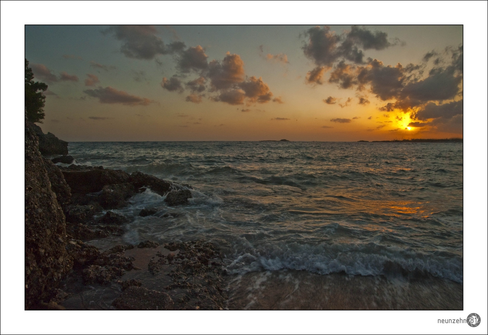 Sonnenuntergang am Meer