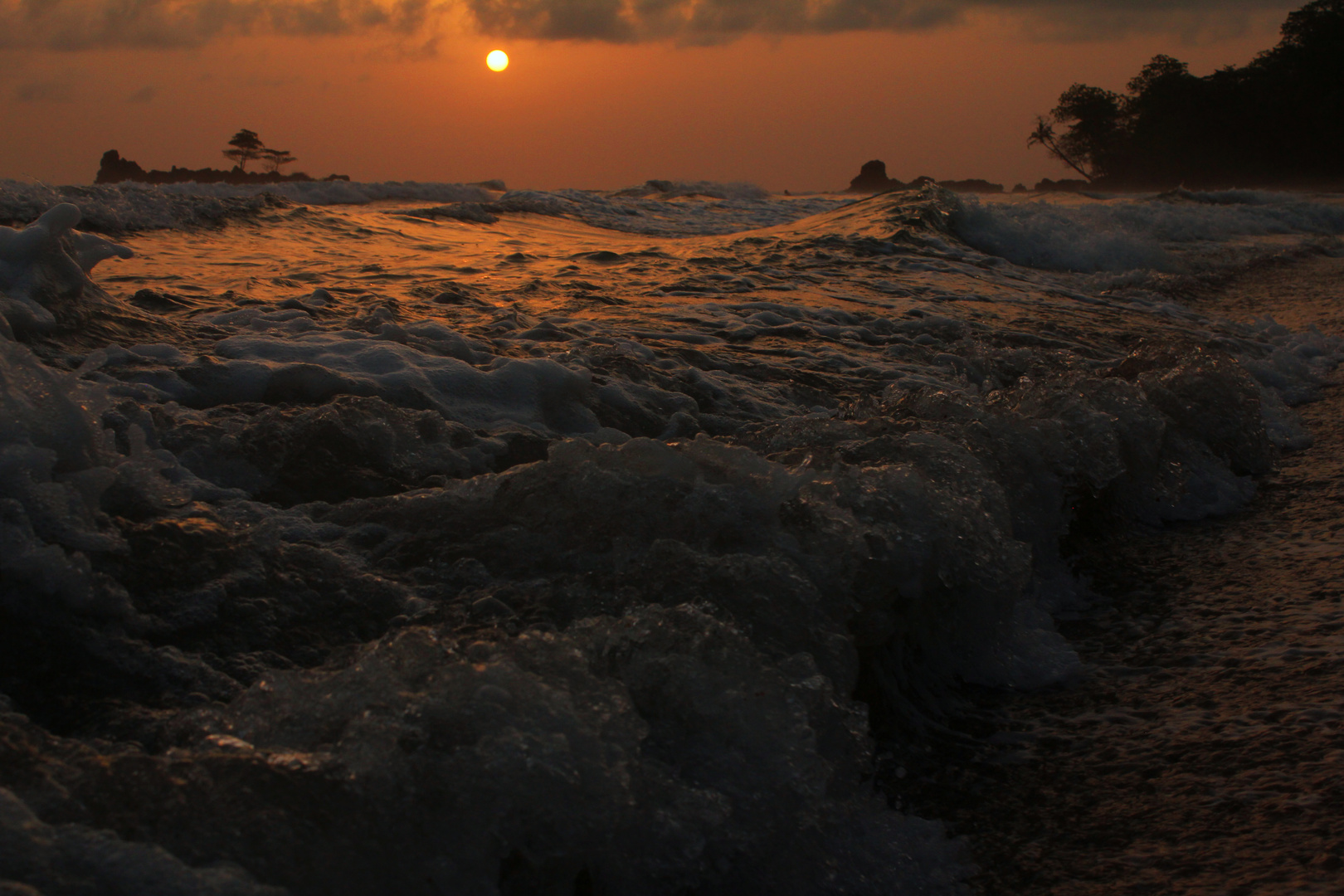 Sonnenuntergang am Meer