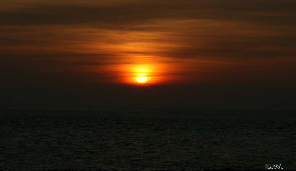 Sonnenuntergang am Meer