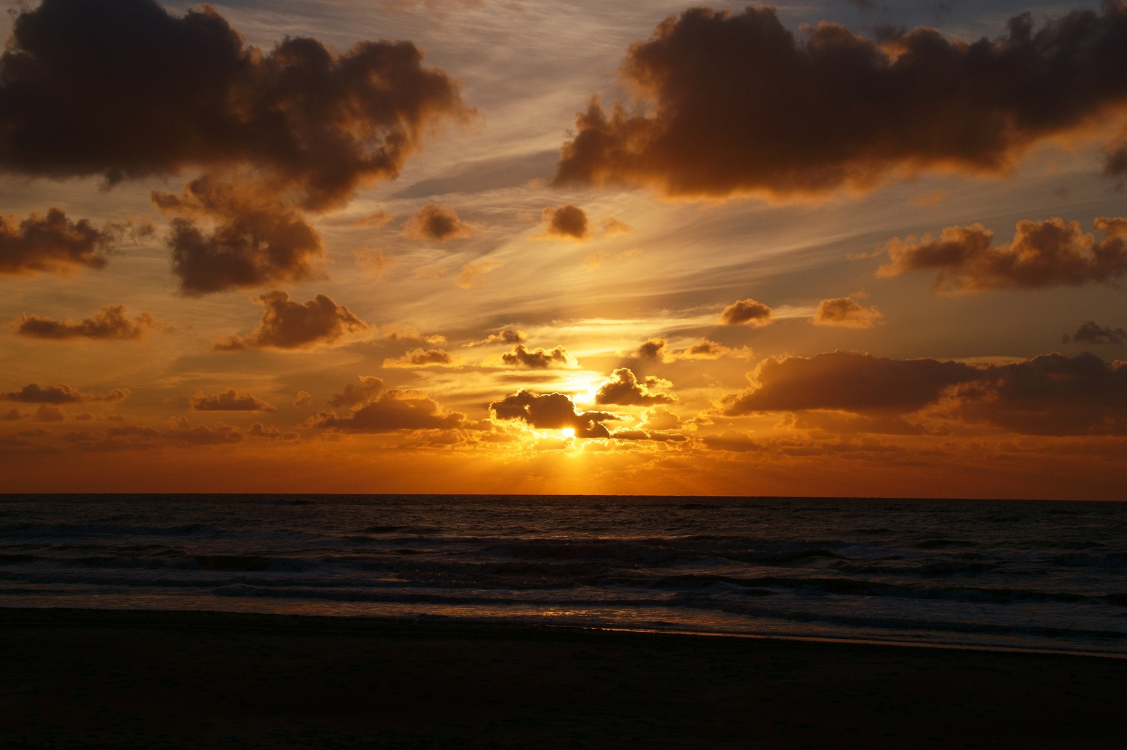 Sonnenuntergang am Meer