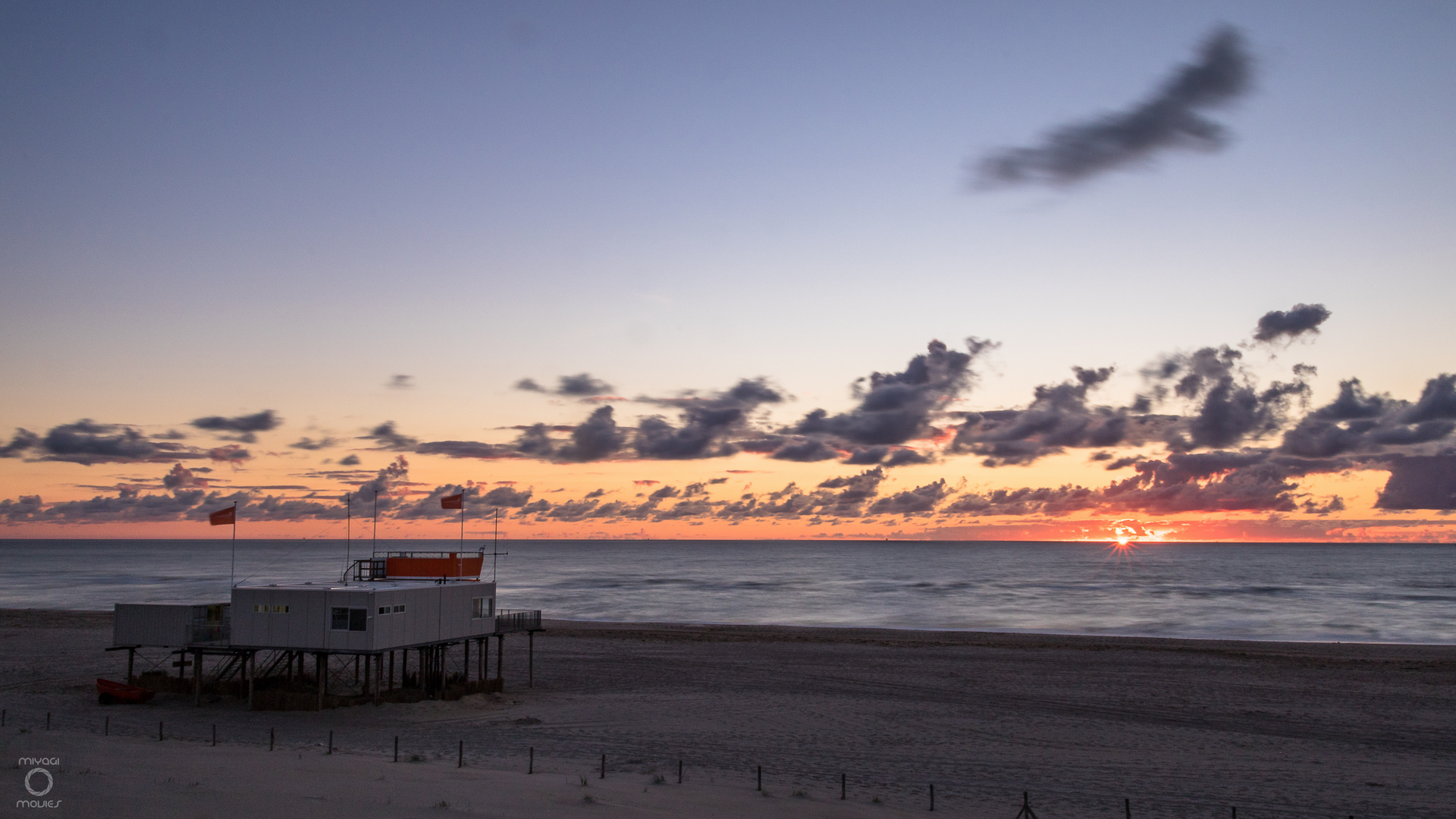 *Sonnenuntergang am Meer*