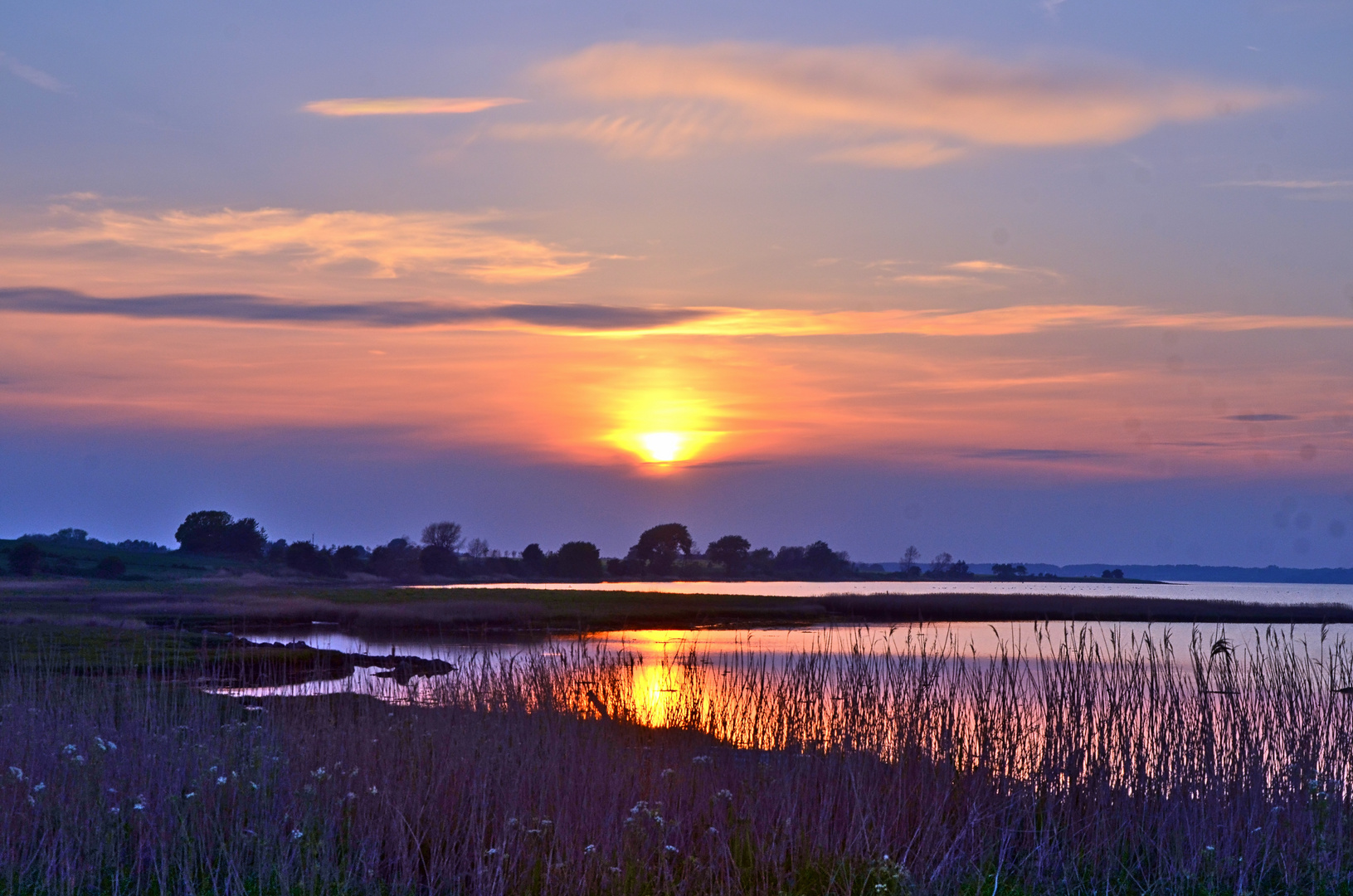 Sonnenuntergang am Meer