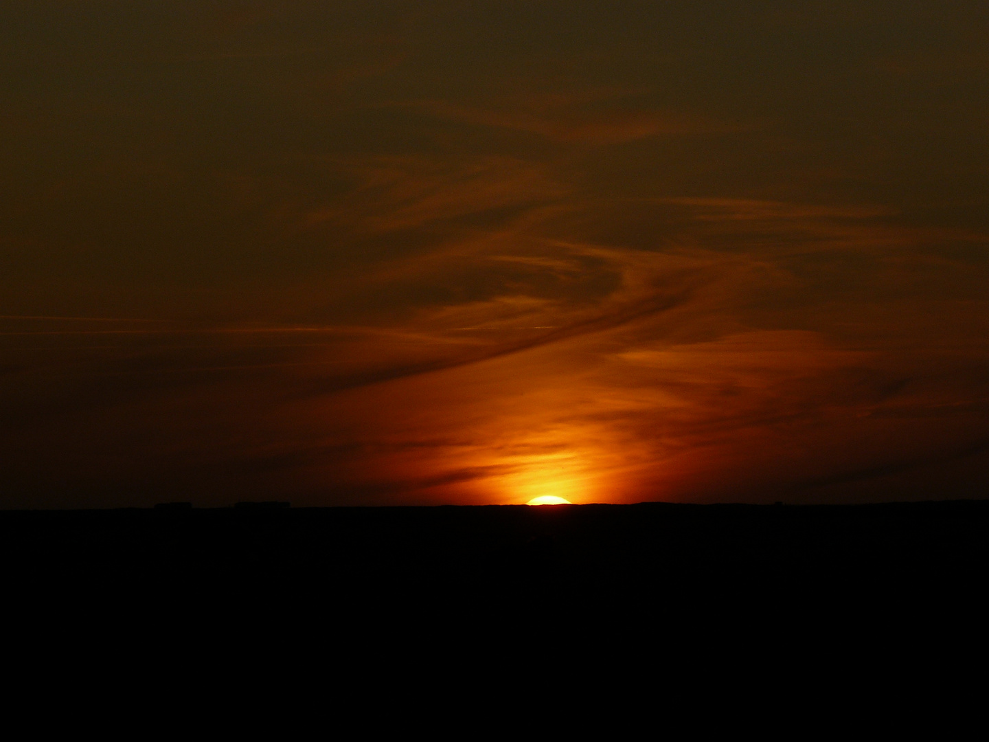 Sonnenuntergang am Meer