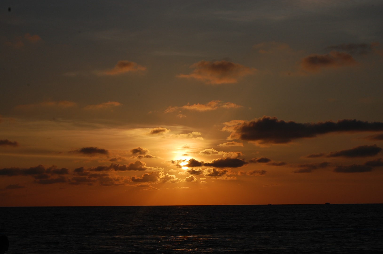 Sonnenuntergang am Meer