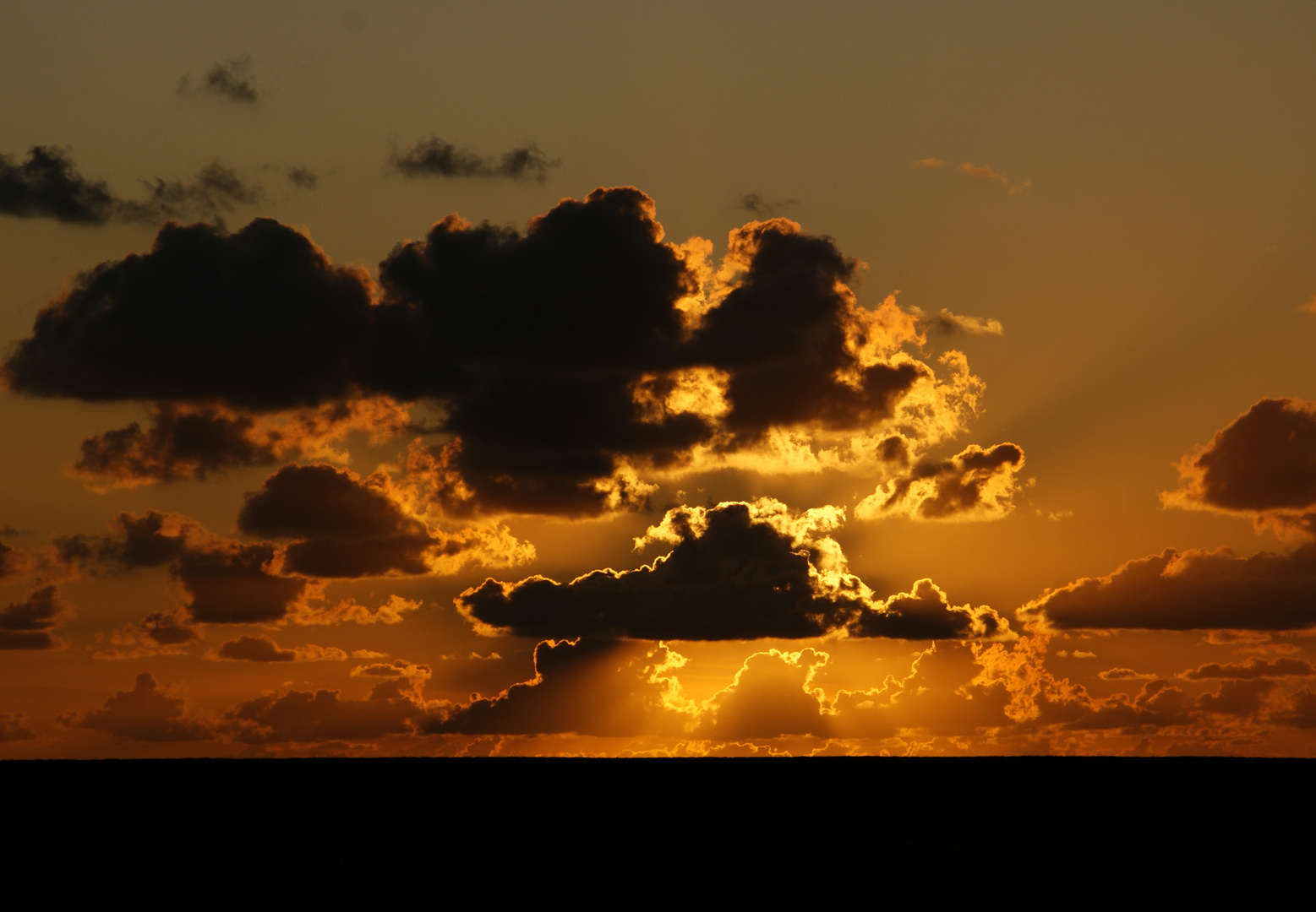 Sonnenuntergang am Meer