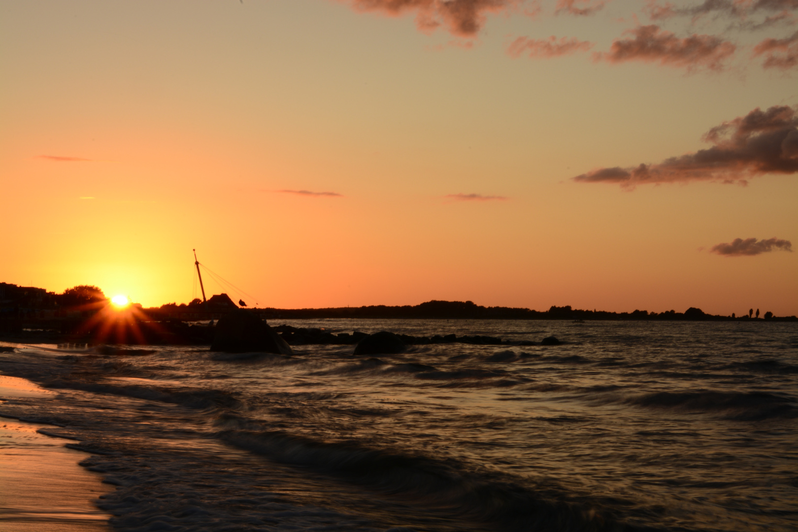 Sonnenuntergang am Meer