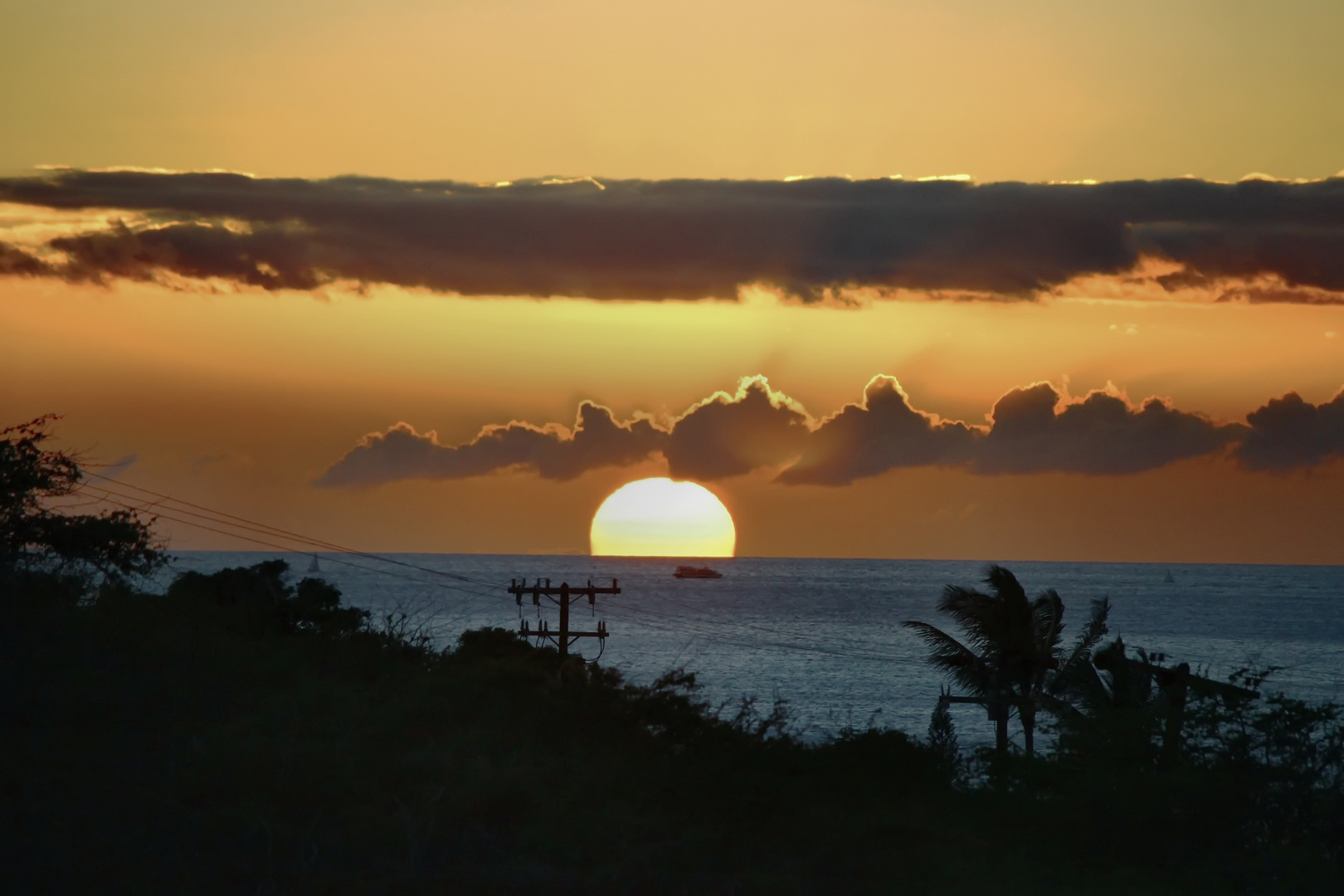 Sonnenuntergang am Meer