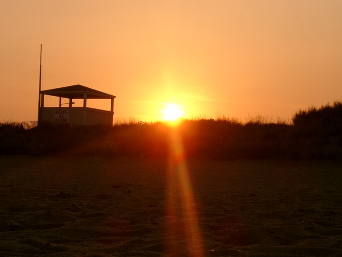 Sonnenuntergang am Meer