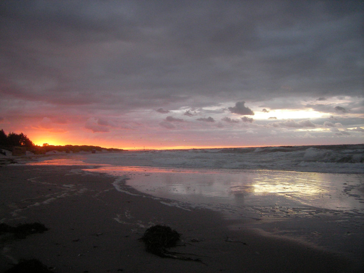 Sonnenuntergang am Meer