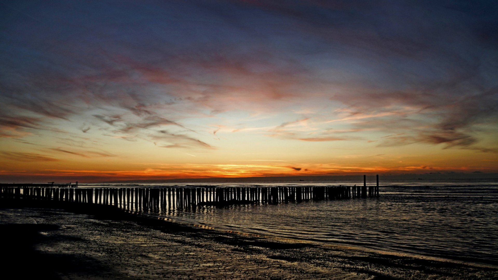 Sonnenuntergang am Meer