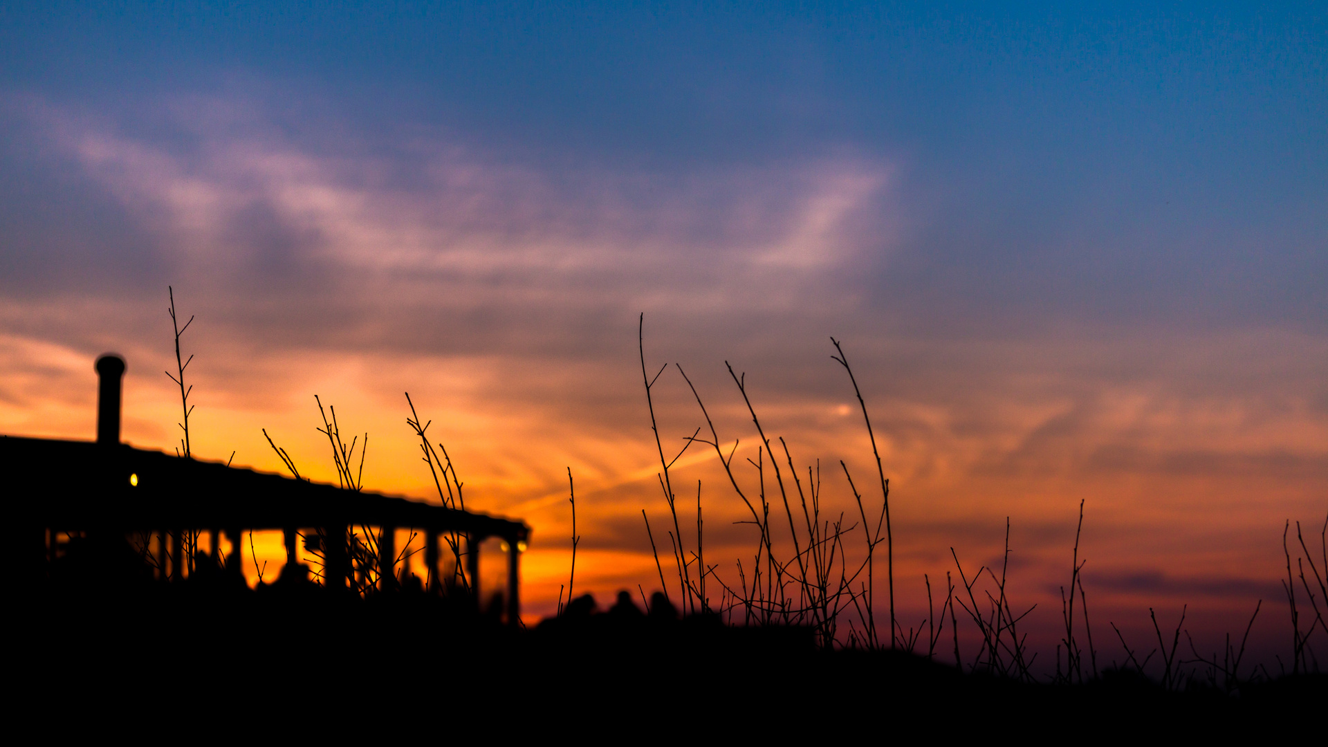 Sonnenuntergang am Meer