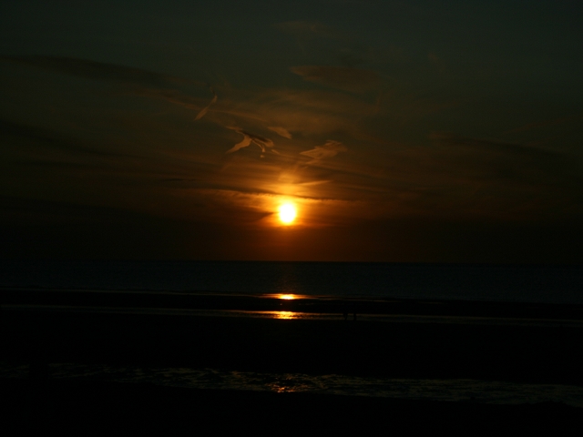 Sonnenuntergang am Meer