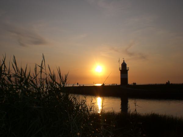 sonnenuntergang am meer