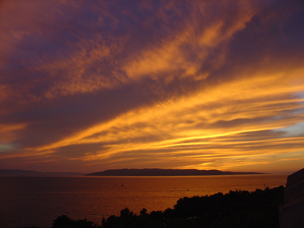 Sonnenuntergang am Meer