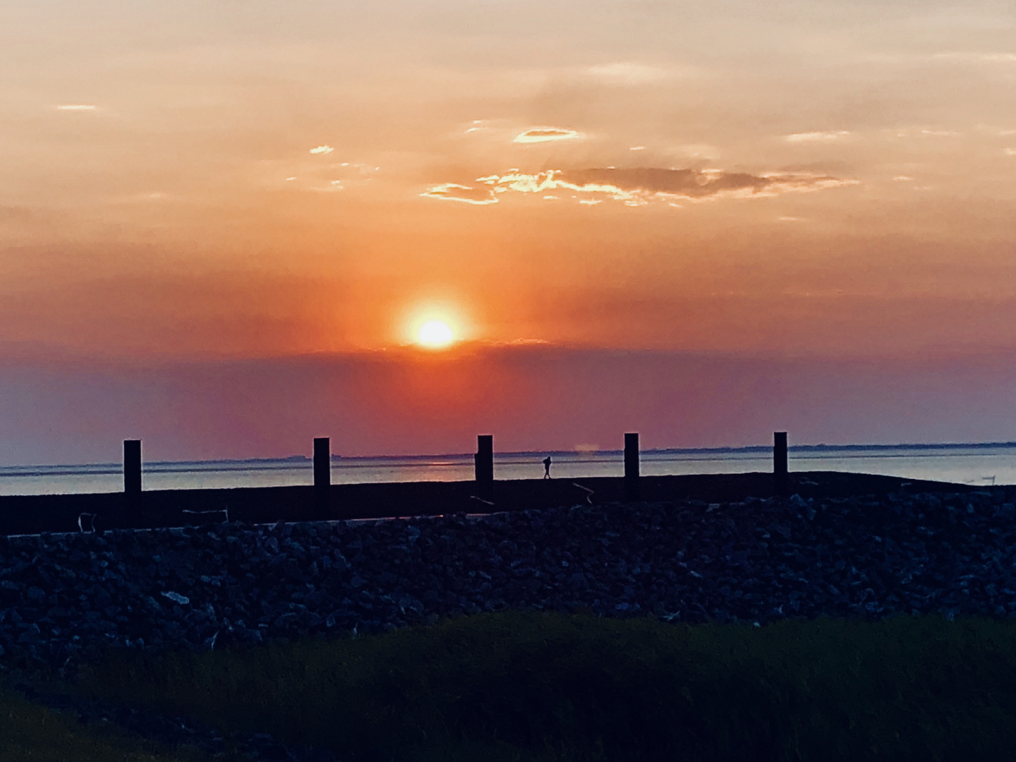 Sonnenuntergang am Meer