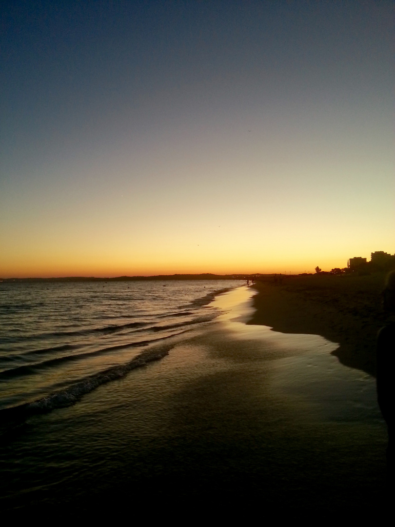 Sonnenuntergang am Meer