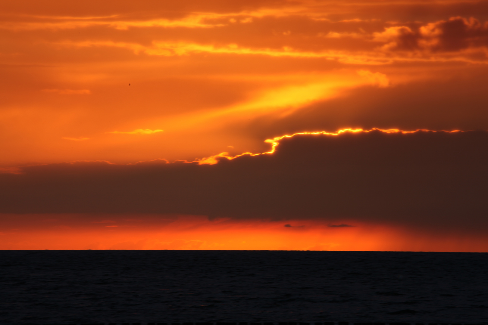 Sonnenuntergang am Meer