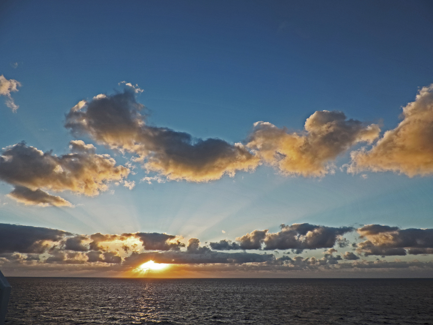 Sonnenuntergang am Meer