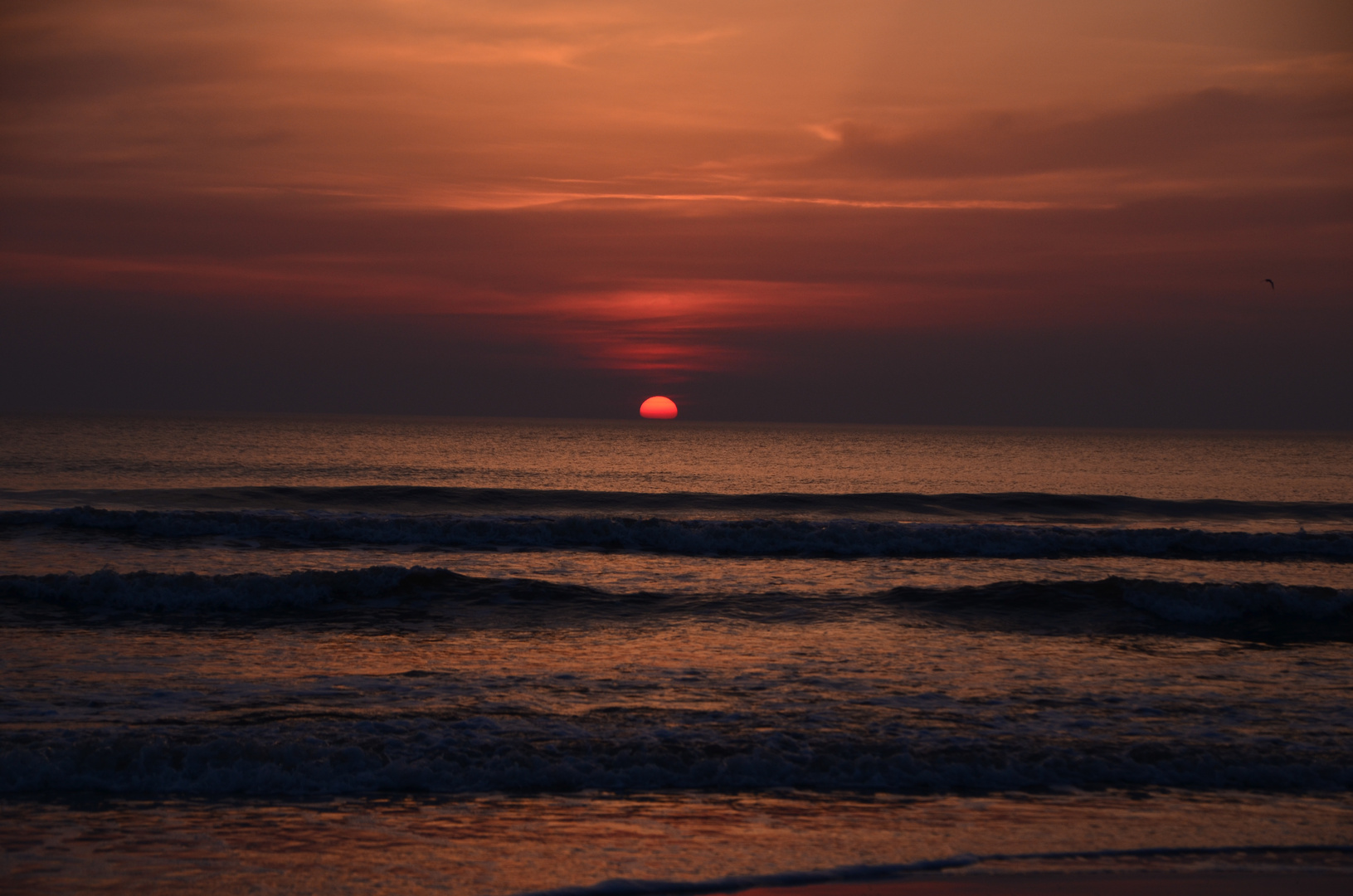 Sonnenuntergang am Meer