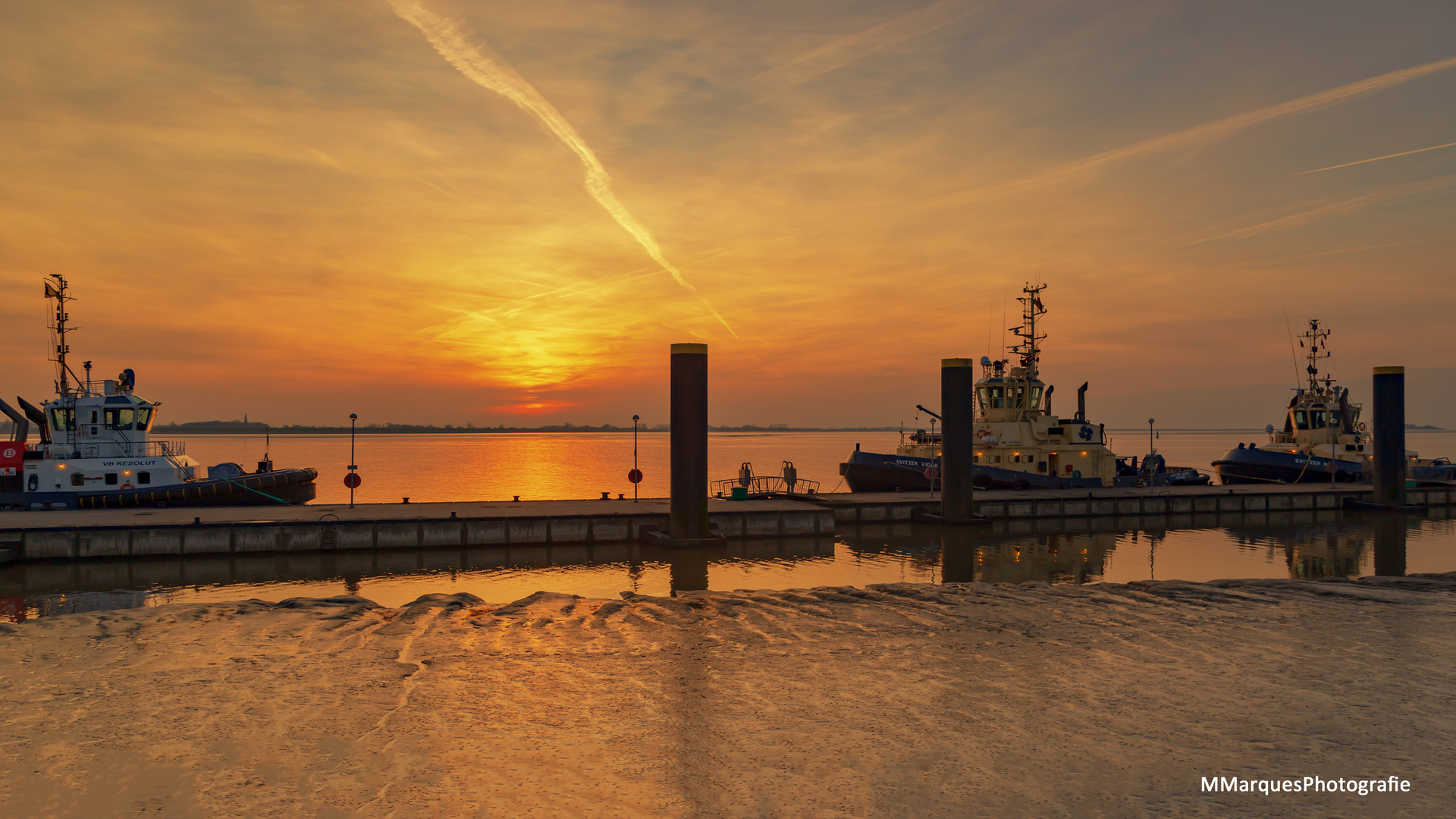 Sonnenuntergang am Meer