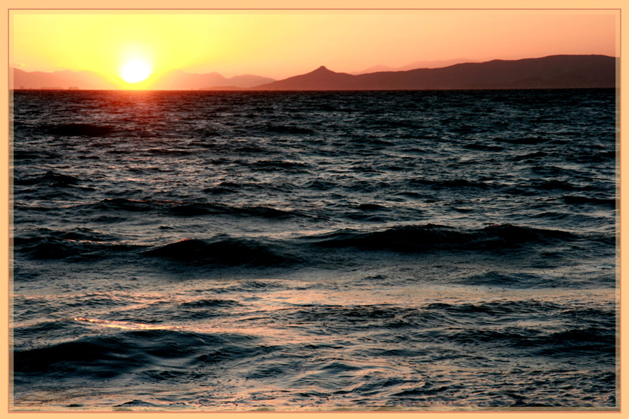 Sonnenuntergang am Meer