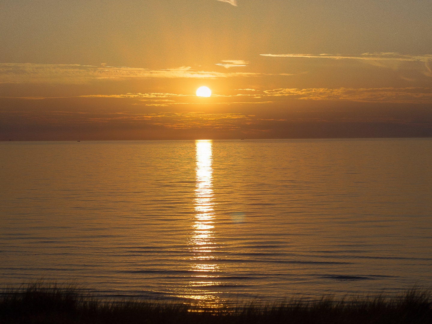 Sonnenuntergang am Meer