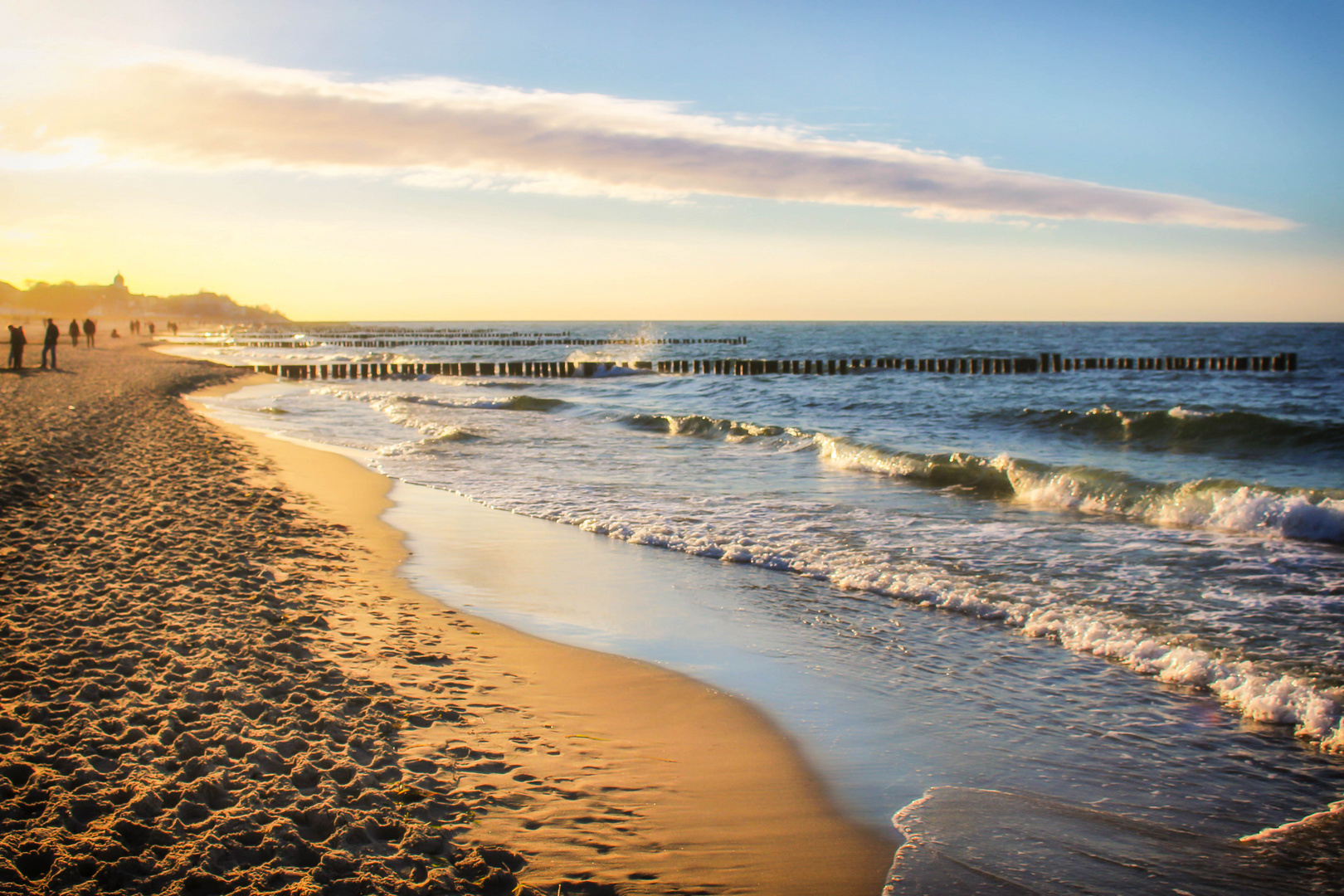 Sonnenuntergang am Meer